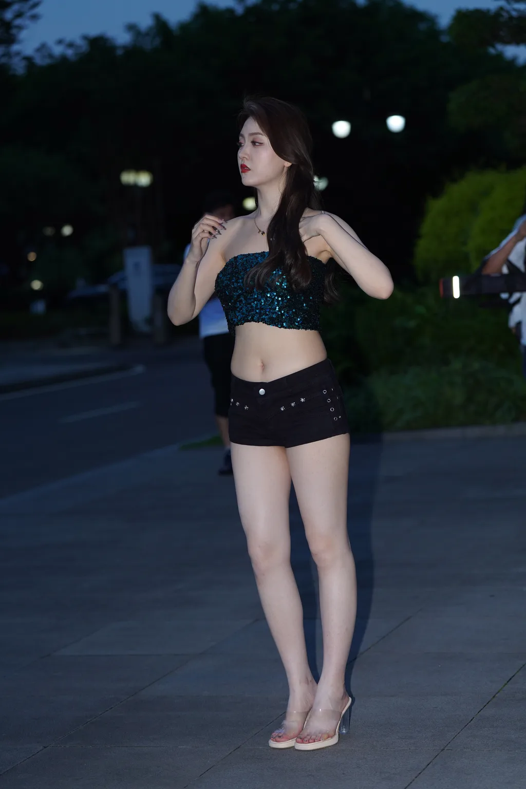 精选街拍作品 NO.6279 甜美热裤抹胸[114P/423MB]插图3