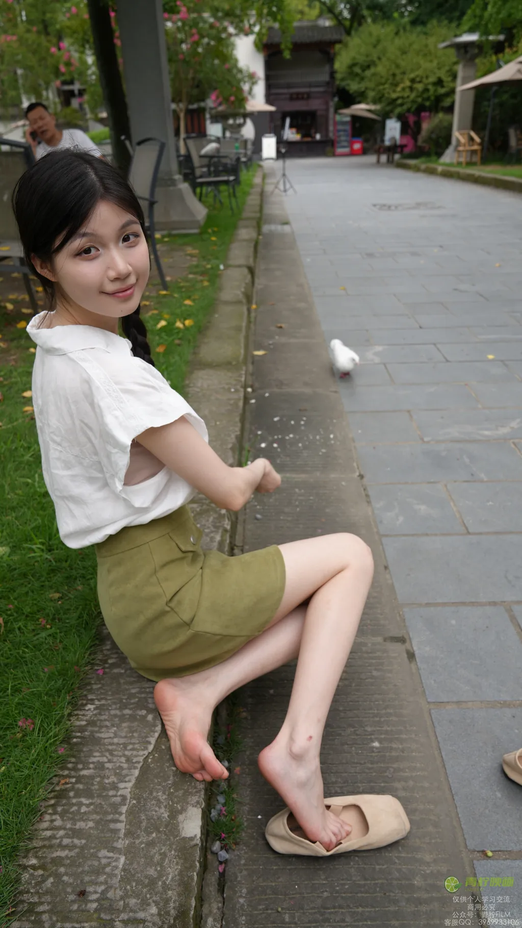 青柠映画 NO.076 – 小小 喂鸽子[92P/2V/3.97GB]插图