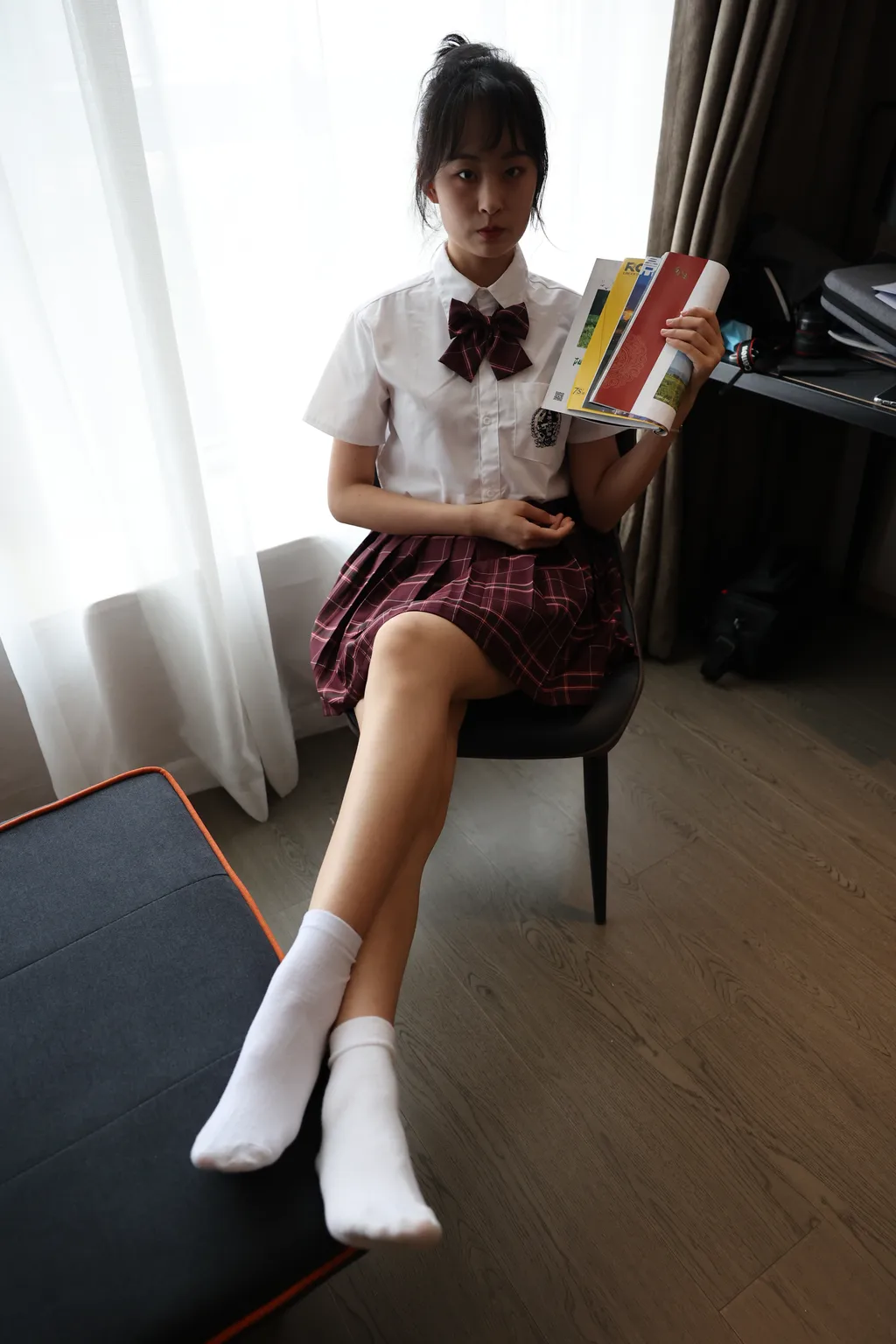 三禾摄影 NO.006 格格JK[188P/949MB]插图3