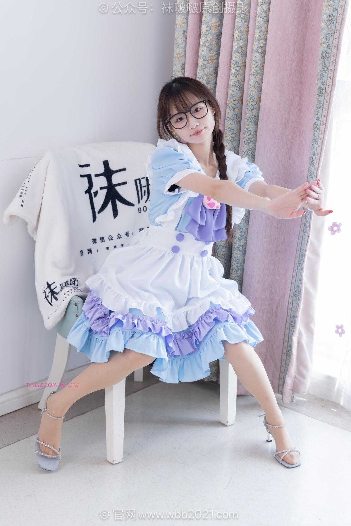 袜啵啵 619期 甜甜圈 [153P/1V/5.8G]插图2