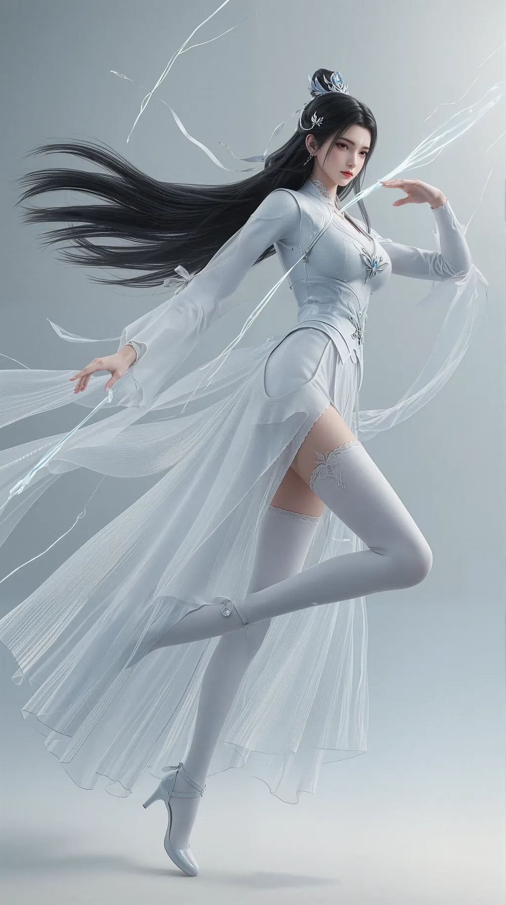 AI绘画 890 诛仙3-陆雪琪[20P/272M]插图