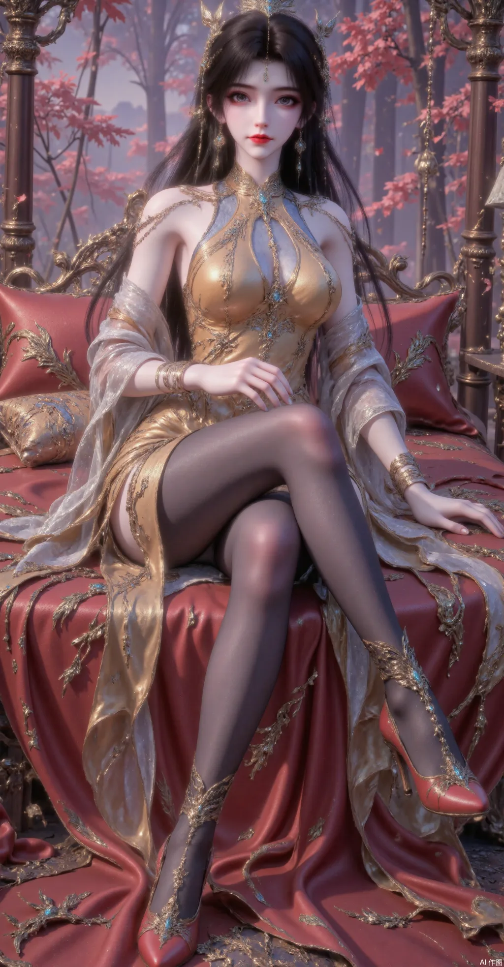 AI绘画 835 完美世界-凰女[80P/489M]插图2