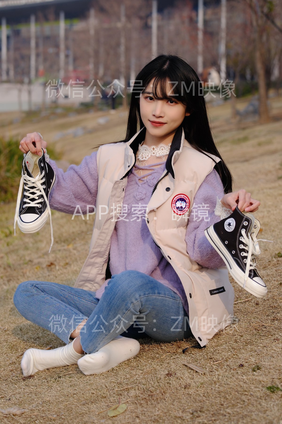 织梦映像 芝士紫薯 白袜版 [282P/1V/4.6G]插图