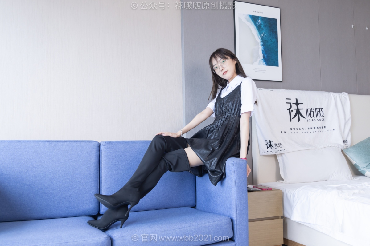 袜啵啵 630期 稚予 [150P/1V/6.3G]插图4