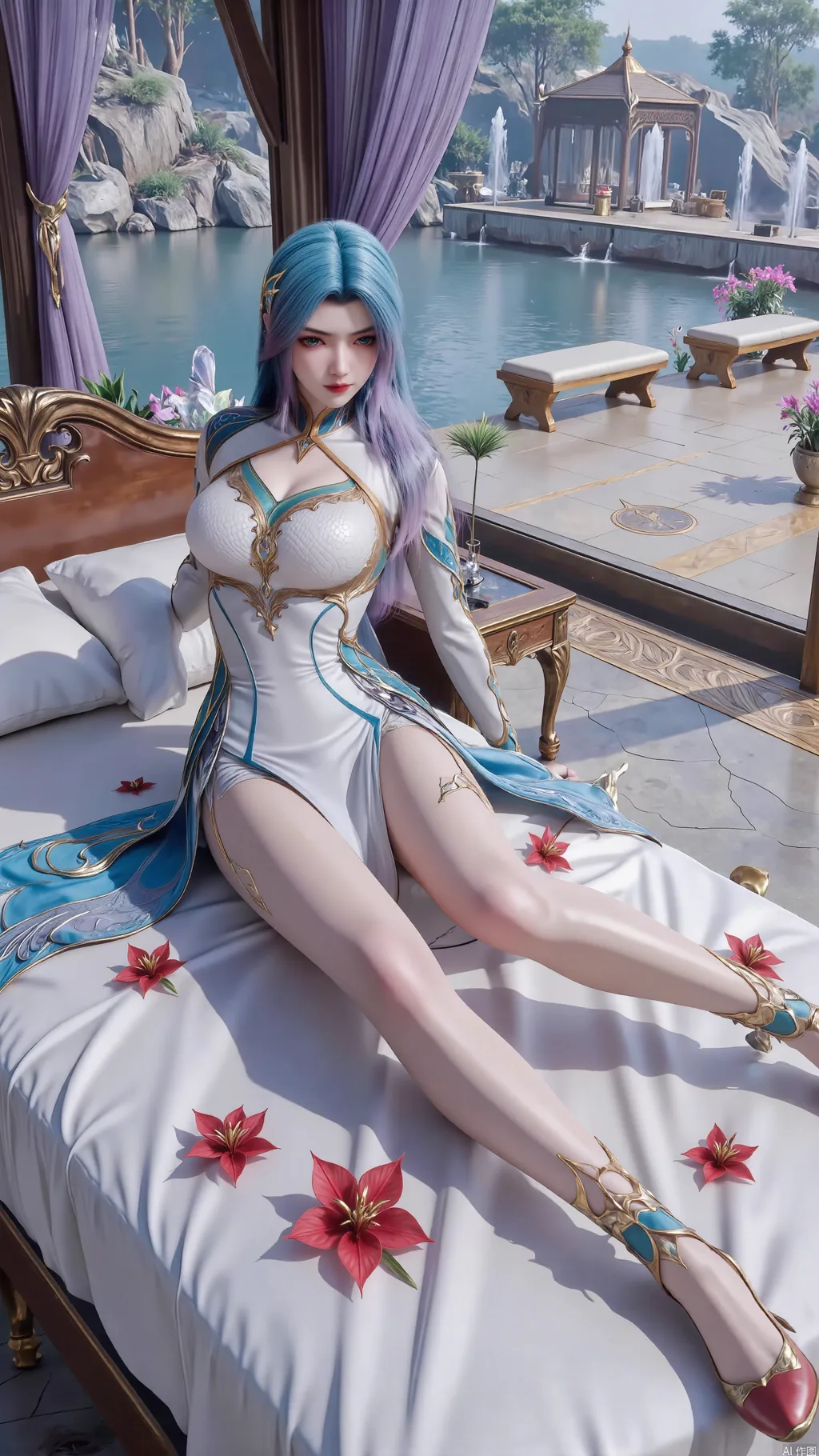 AI绘画 833 绝世唐门-王秋儿[77P/462M]插图