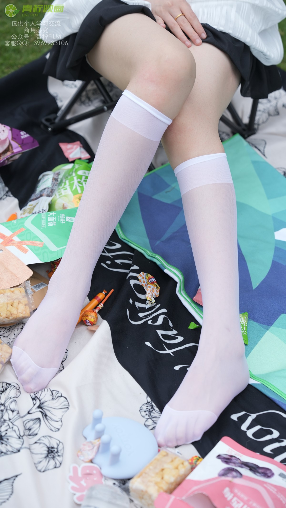 青柠映画 005期 阿慌 草坪露营 [128P/2V/6.2G]插图8