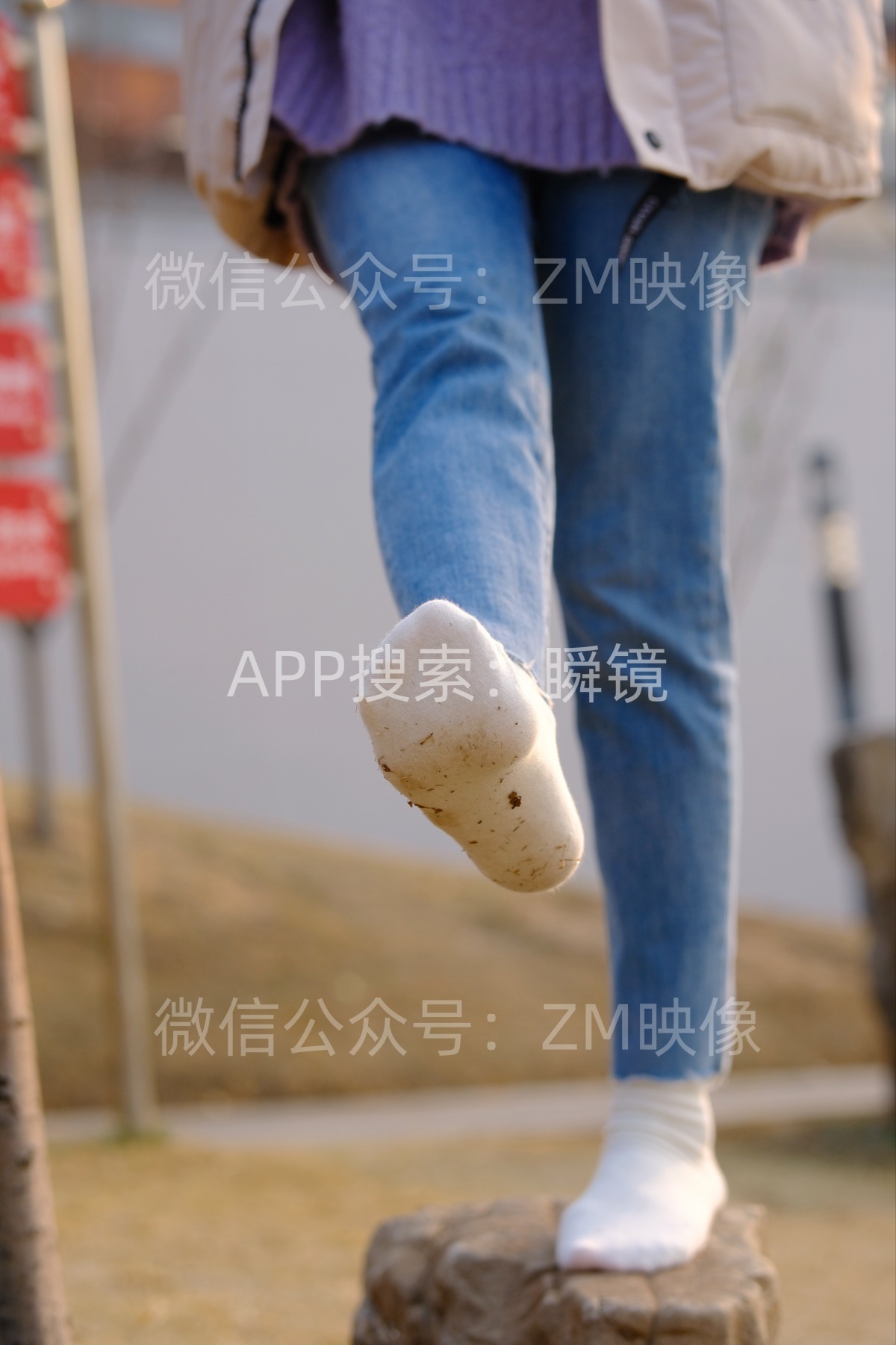 织梦映像 芝士紫薯 白袜版 [282P/1V/4.6G]插图5