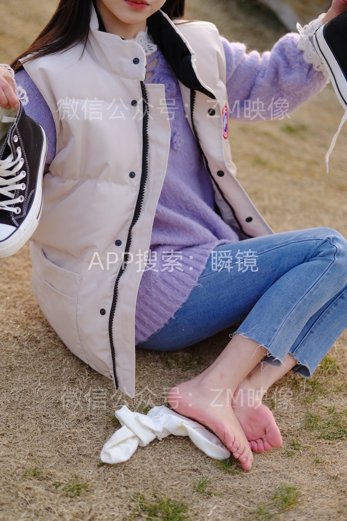 织梦映像 芝士紫薯 白袜版 [282P/1V/4.6G]插图11