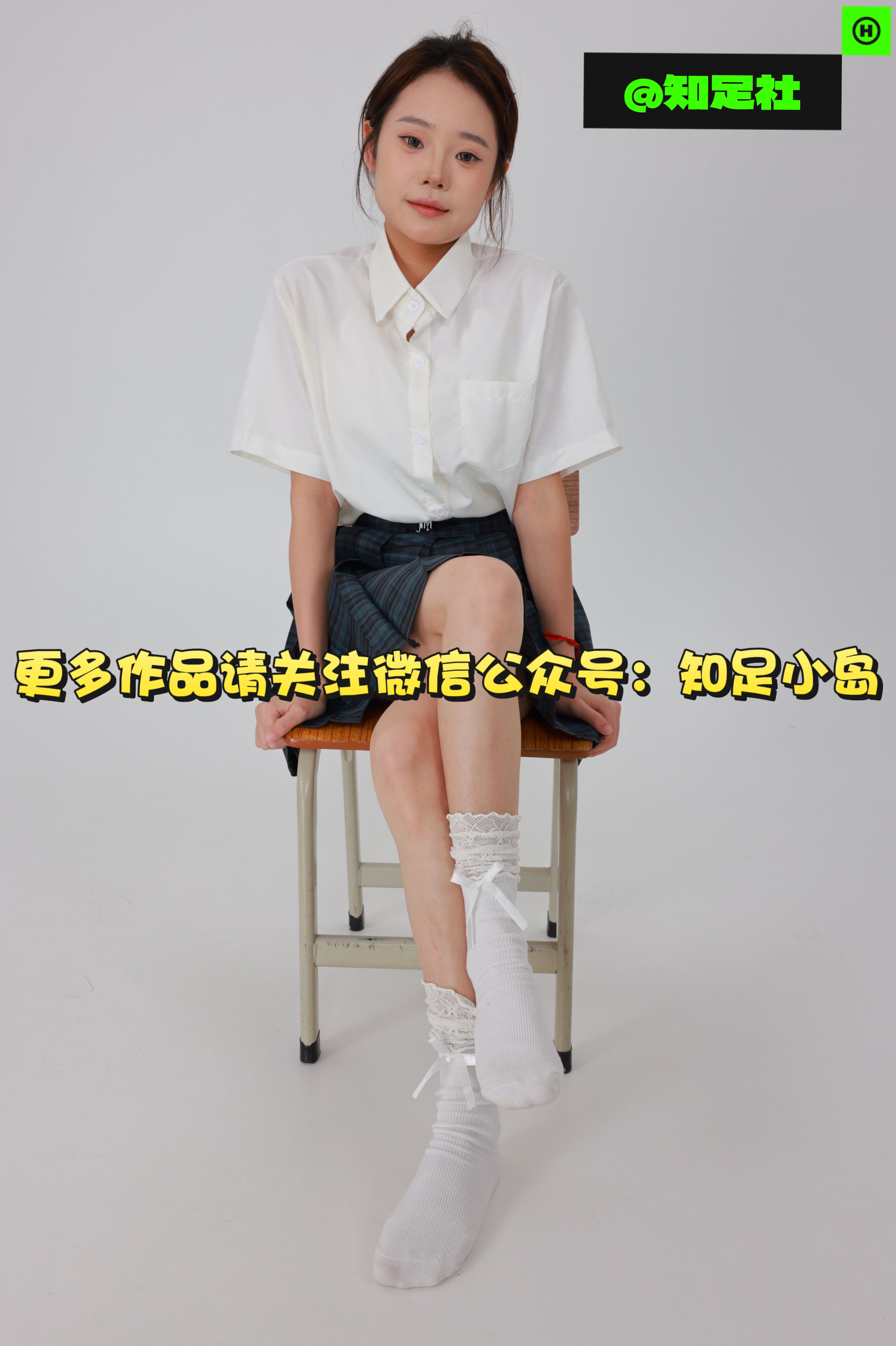 知足小岛 原创拍摄 147期 校花學姐，纯白的茉莉花[374P/1.56G]插图3