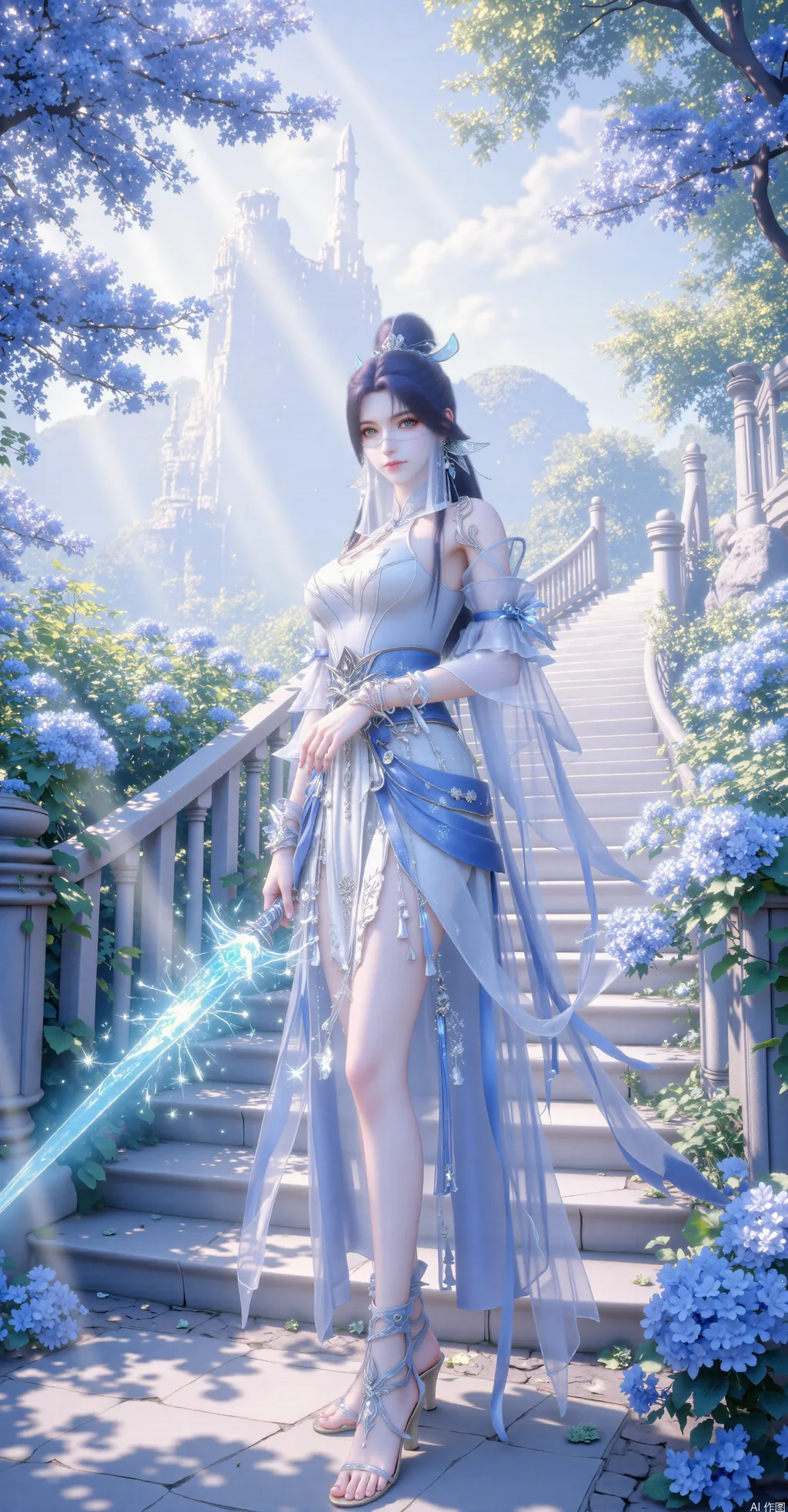 AI绘画 851 雨梦绫清竹精致[34P/226MB]插图1