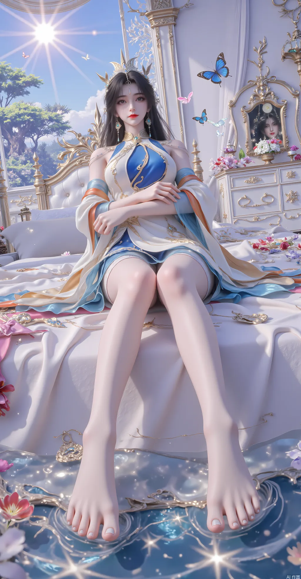 AI绘画 852 雨梦凰女[35P/566MB]插图3