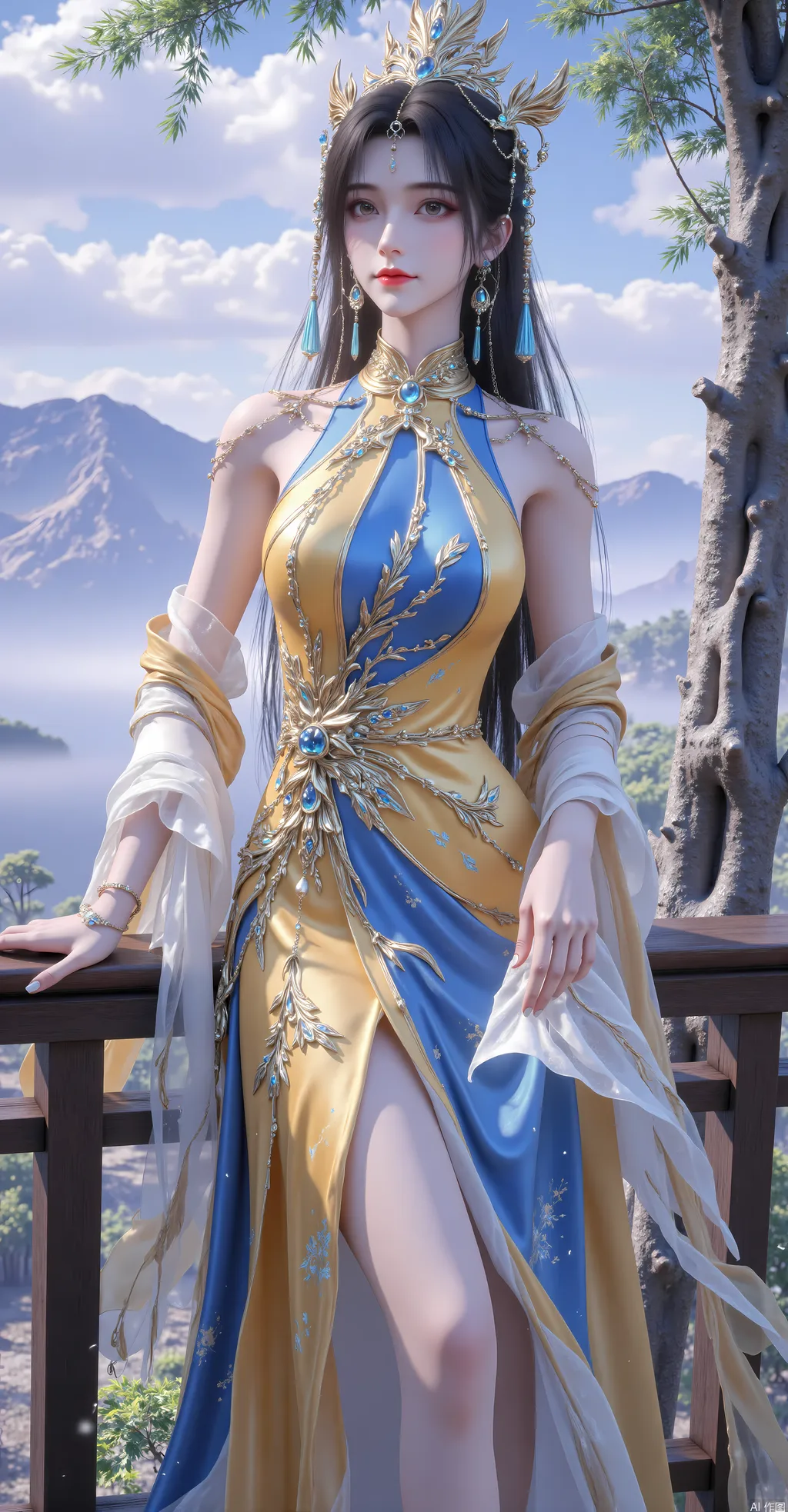 AI绘画 852 雨梦凰女[35P/566MB]插图1