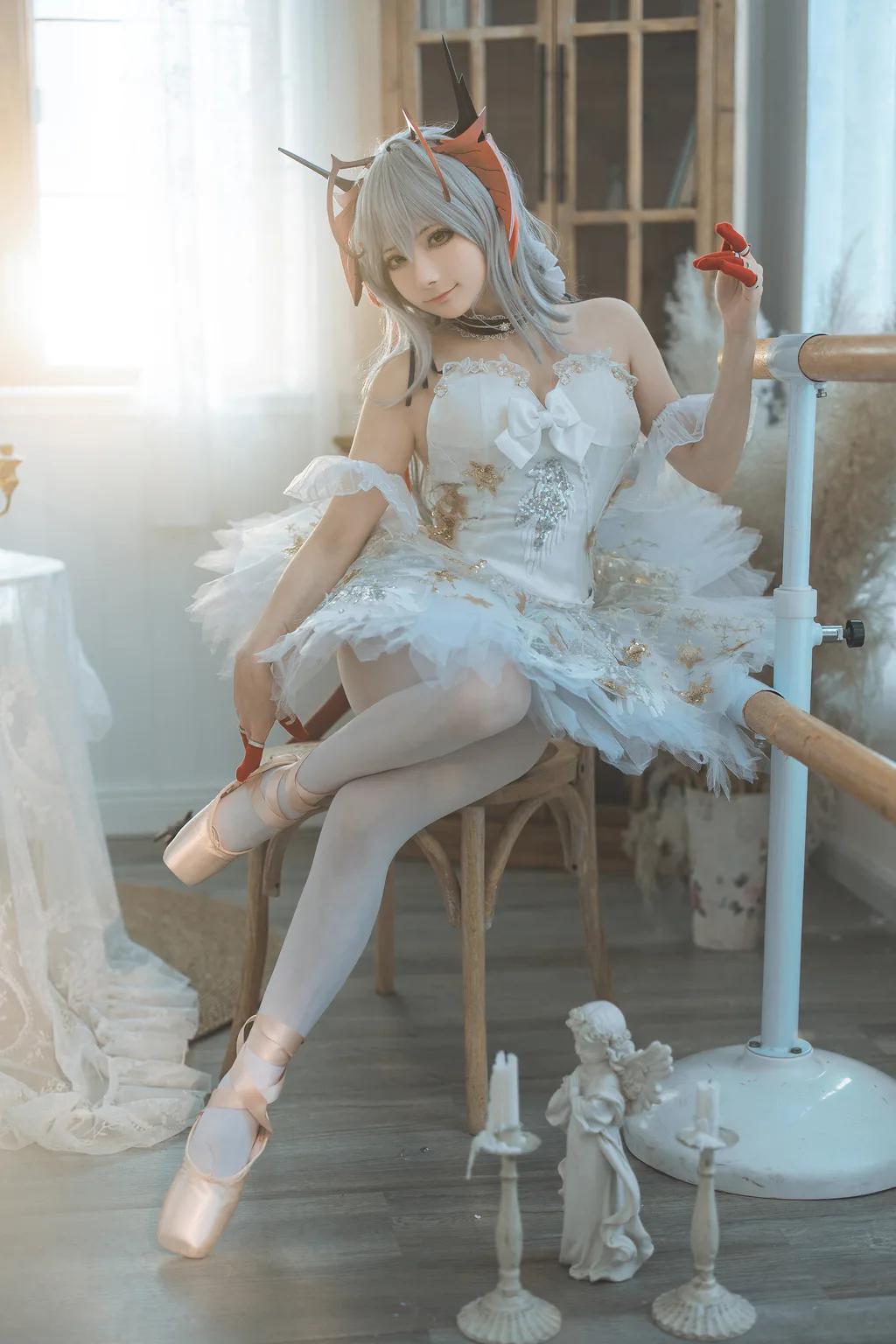 是三不是世w – 明日方舟 W 芭蕾[27P/190MB]插图1