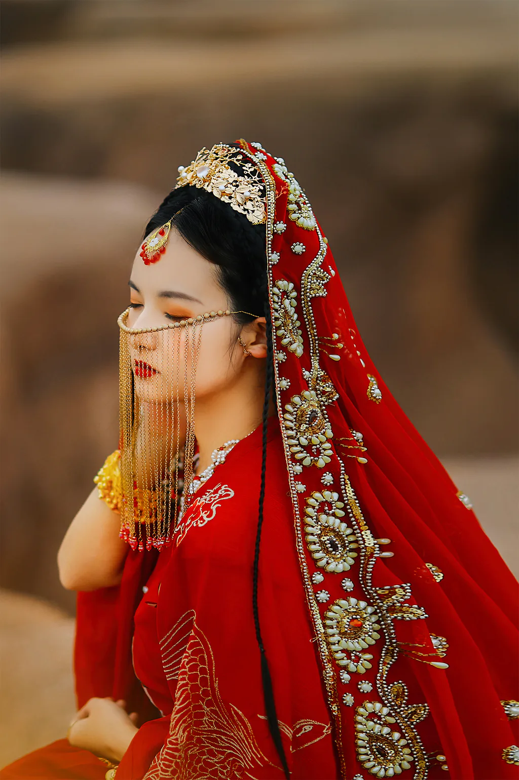 [YITUYU艺图语]2023.01.03 西域美仁 LLIYaNinG[21+1P/182MB]插图1