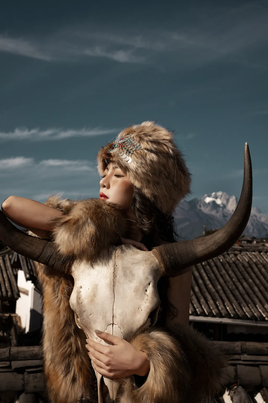 [YITUYU艺图语]2022.12.17 部落公主 戴戴[24+1P/517MB]插图