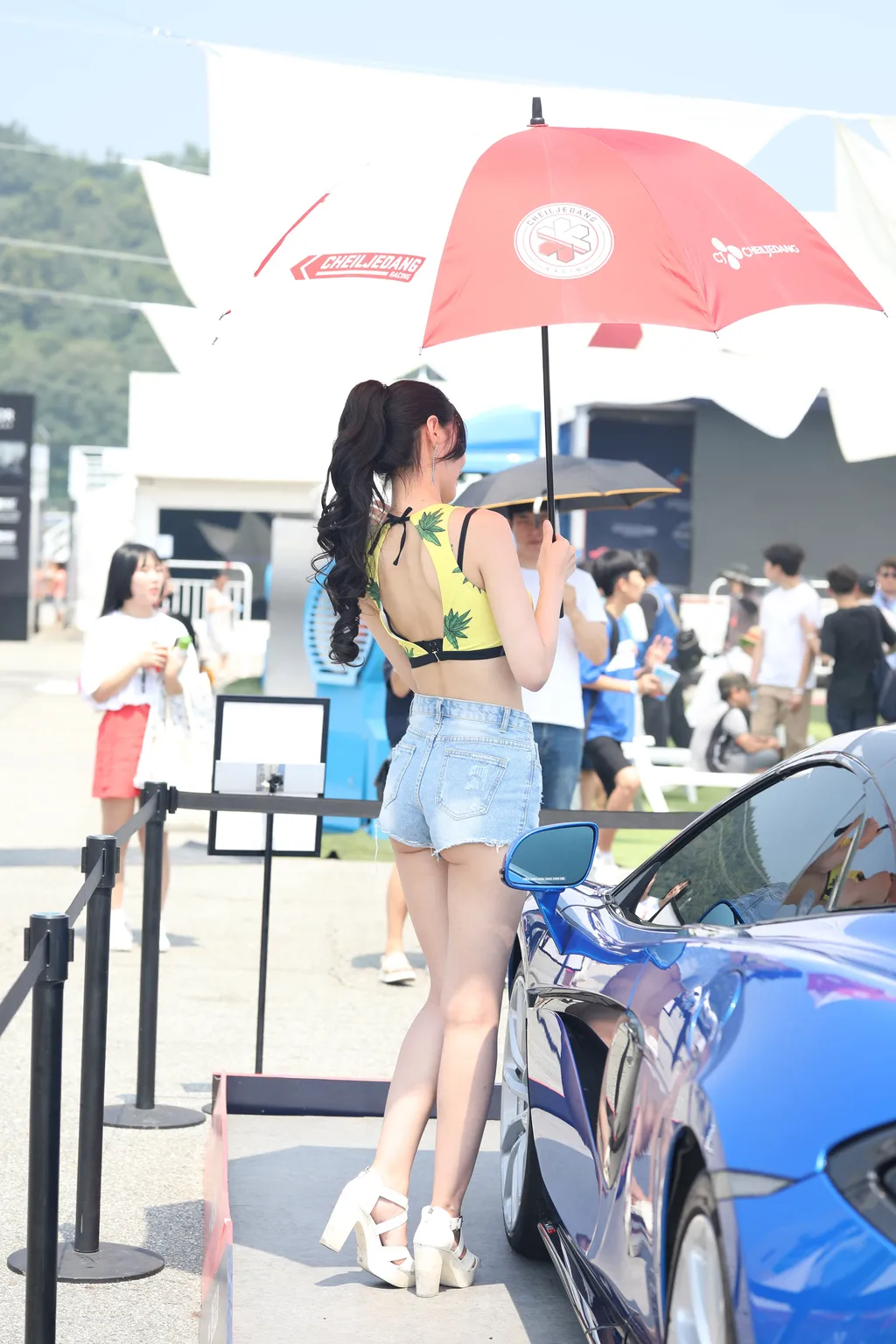 精选街拍作品 NO.6349 青春魅力车模[75P/131MB]插图1