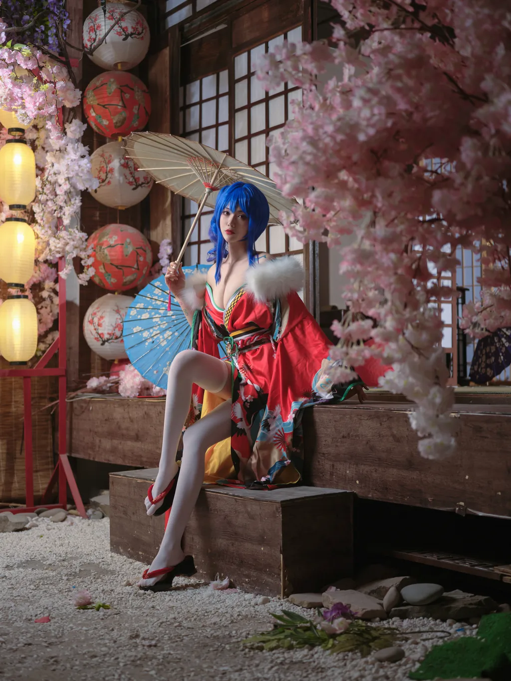 一米八的大梨子 – 圣姨和服[18P/175MB]插图1