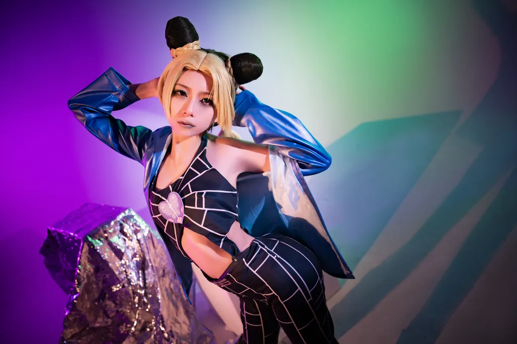 [YITUYU艺图语]2022.12.15 JOJO的奇妙冒险COS 清青琴玖[26+1P/754MB]插图