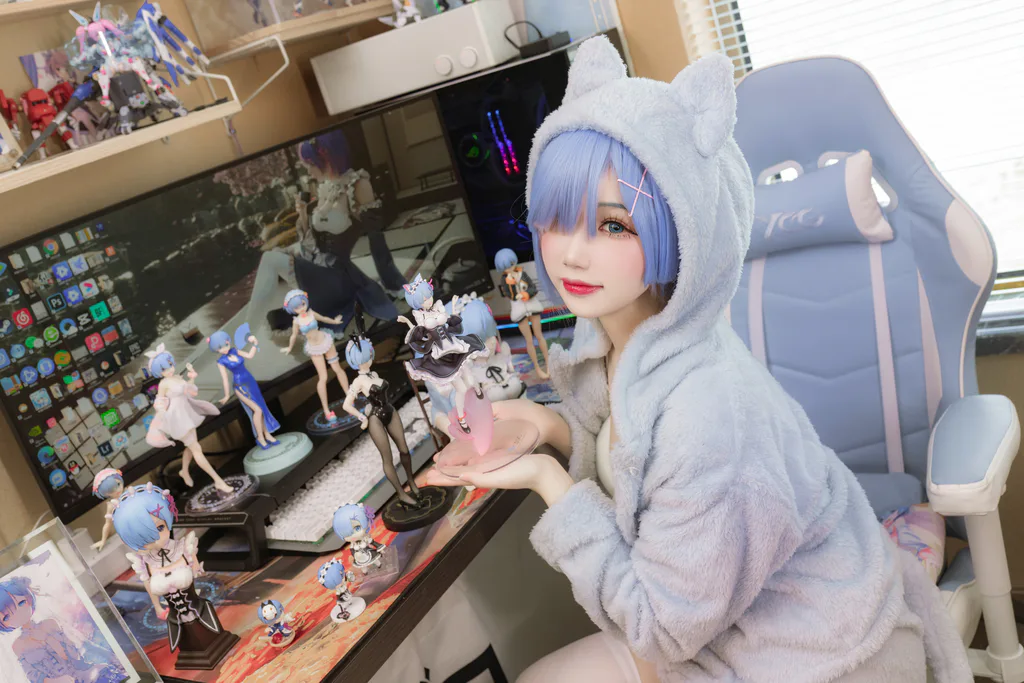 雪晴Astra – 蕾姆猫猫[13P/106MB]插图1