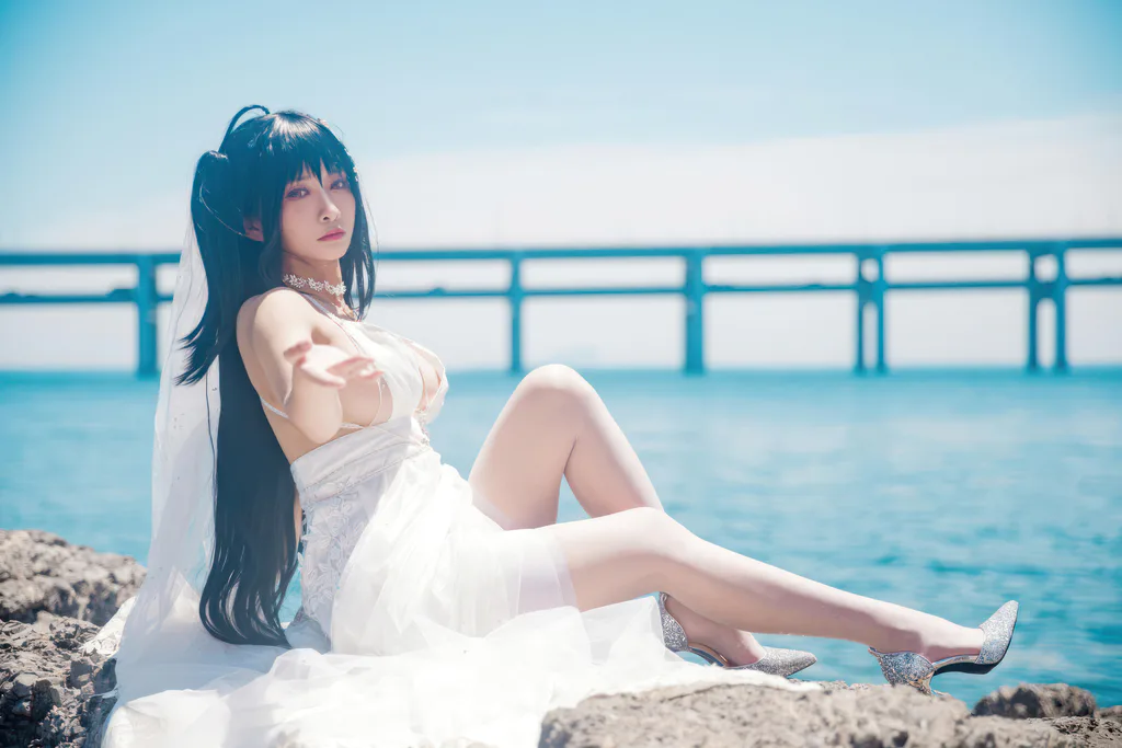 洛璃LoLiSAMA – 碧蓝航线 大凤誓约花嫁[44P/350MB]插图2