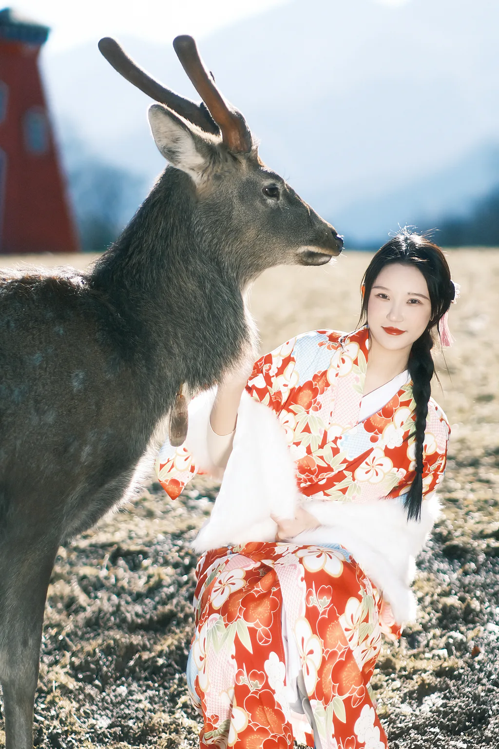 [YITUYU艺图语]2022.12.31 与鹿 小霜[19+1P/154MB]插图2