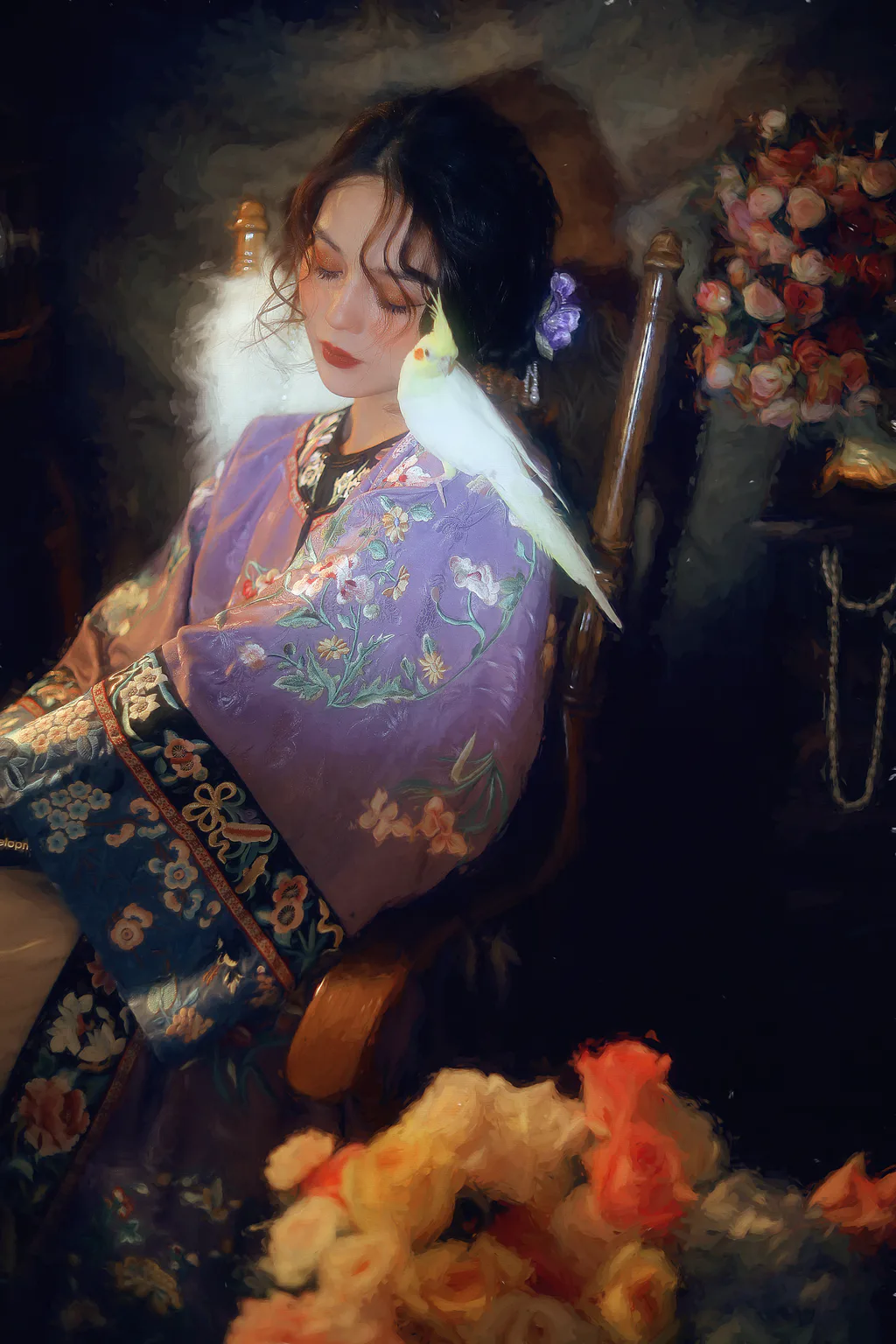 [YITUYU艺图语]2023.01.02 油画与清汉女 三函女_[24+1P/553MB]插图3