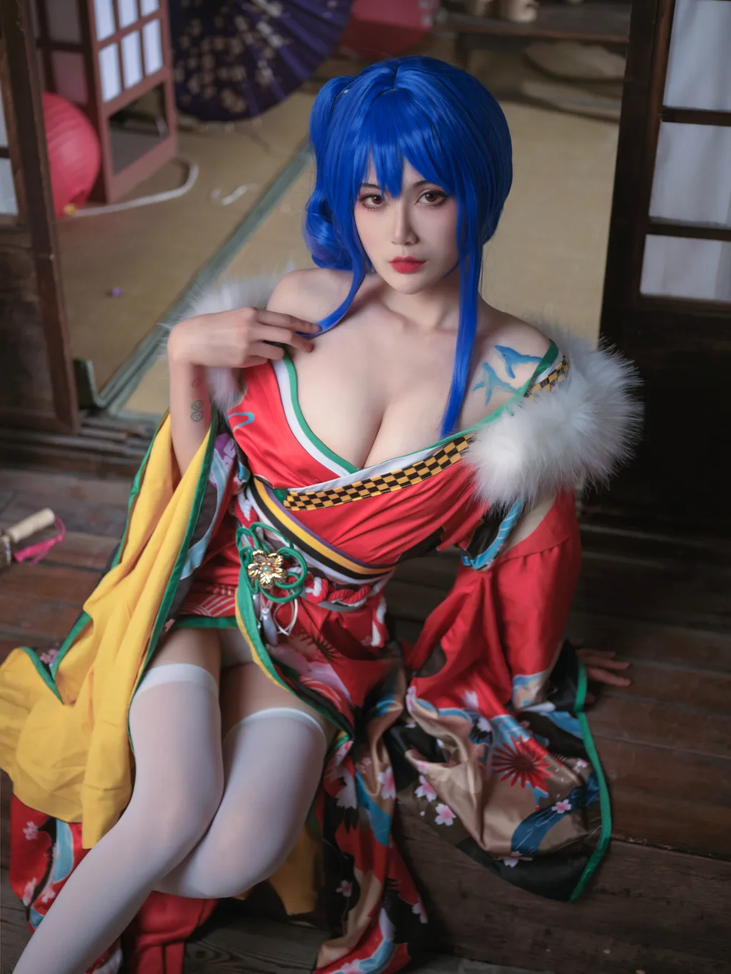 一米八的大梨子 – 圣姨和服[18P/175MB]插图3