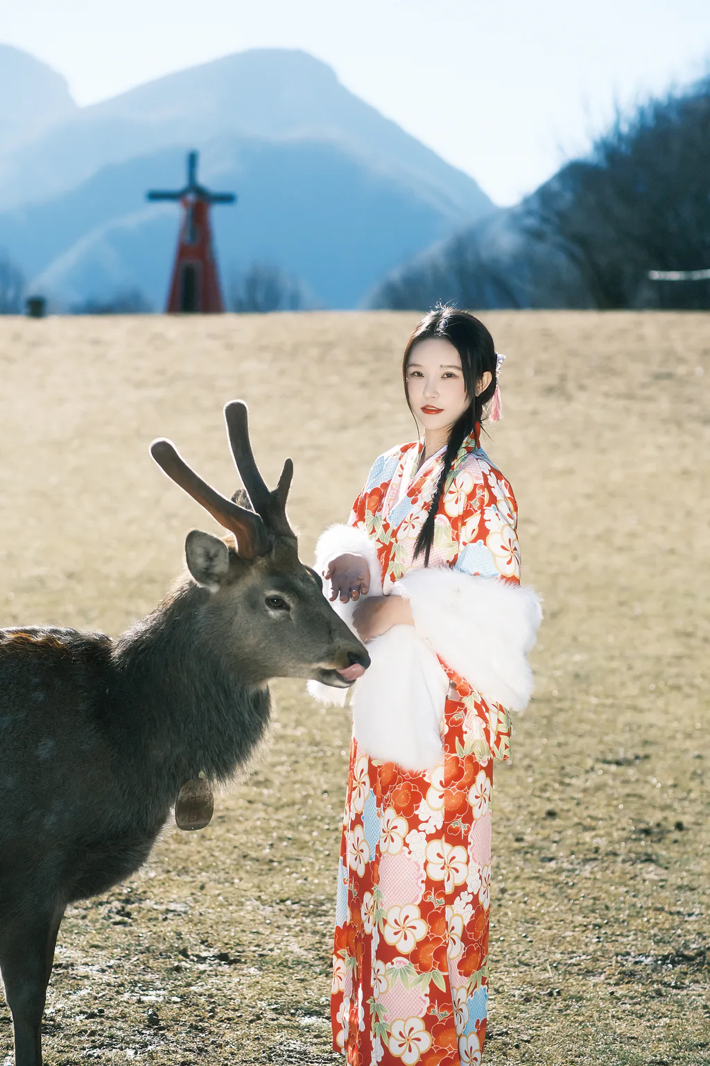 [YITUYU艺图语]2022.12.31 与鹿 小霜[19+1P/154MB]插图3