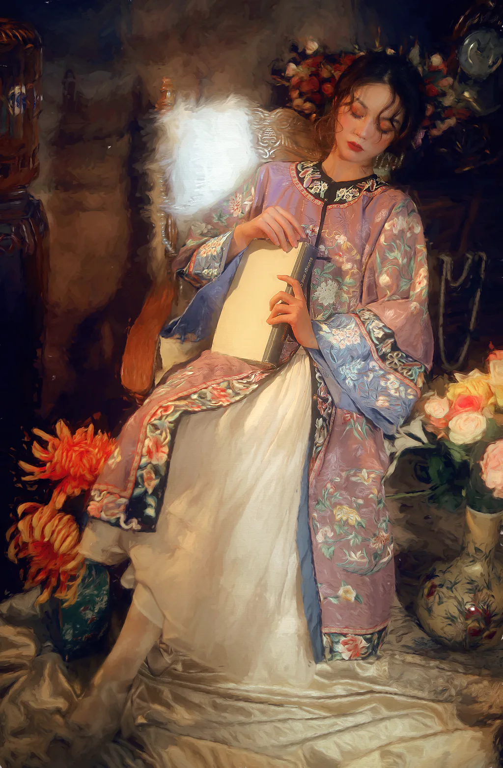 [YITUYU艺图语]2023.01.02 油画与清汉女 三函女_[24+1P/553MB]插图