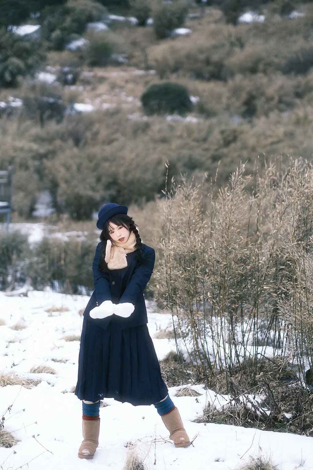 [YITUYU艺图语]2022.12.28 初雪降临时，会想起我吗 甜茶[22+1P/132MB]插图