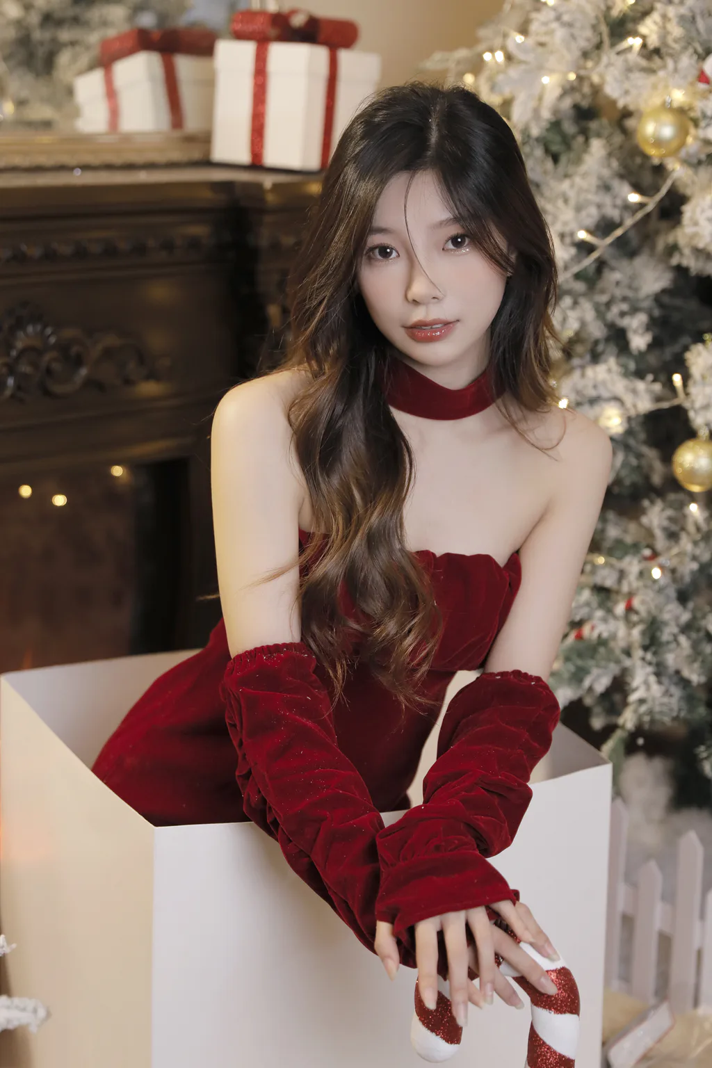 [YITUYU艺图语]2022.12.26 圣诞礼物 桃芊鱼[22+1P/247MB]插图3
