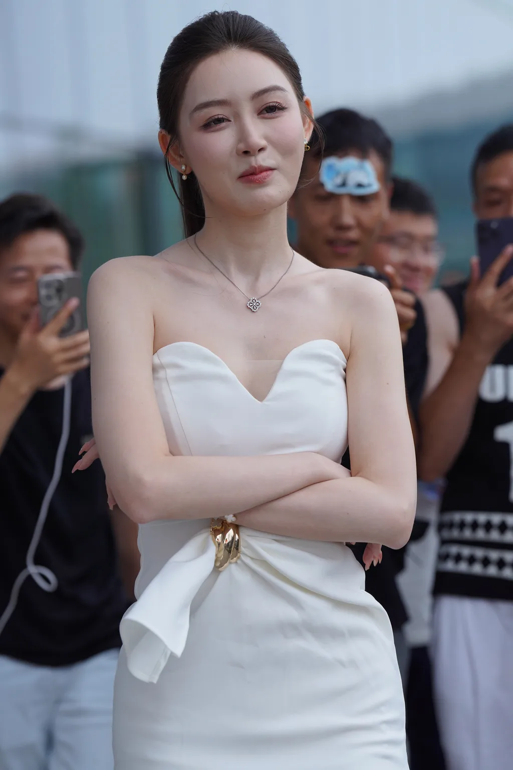 精选街拍作品 NO.6374 一袭白裙优雅气质[148P/470MB]插图2