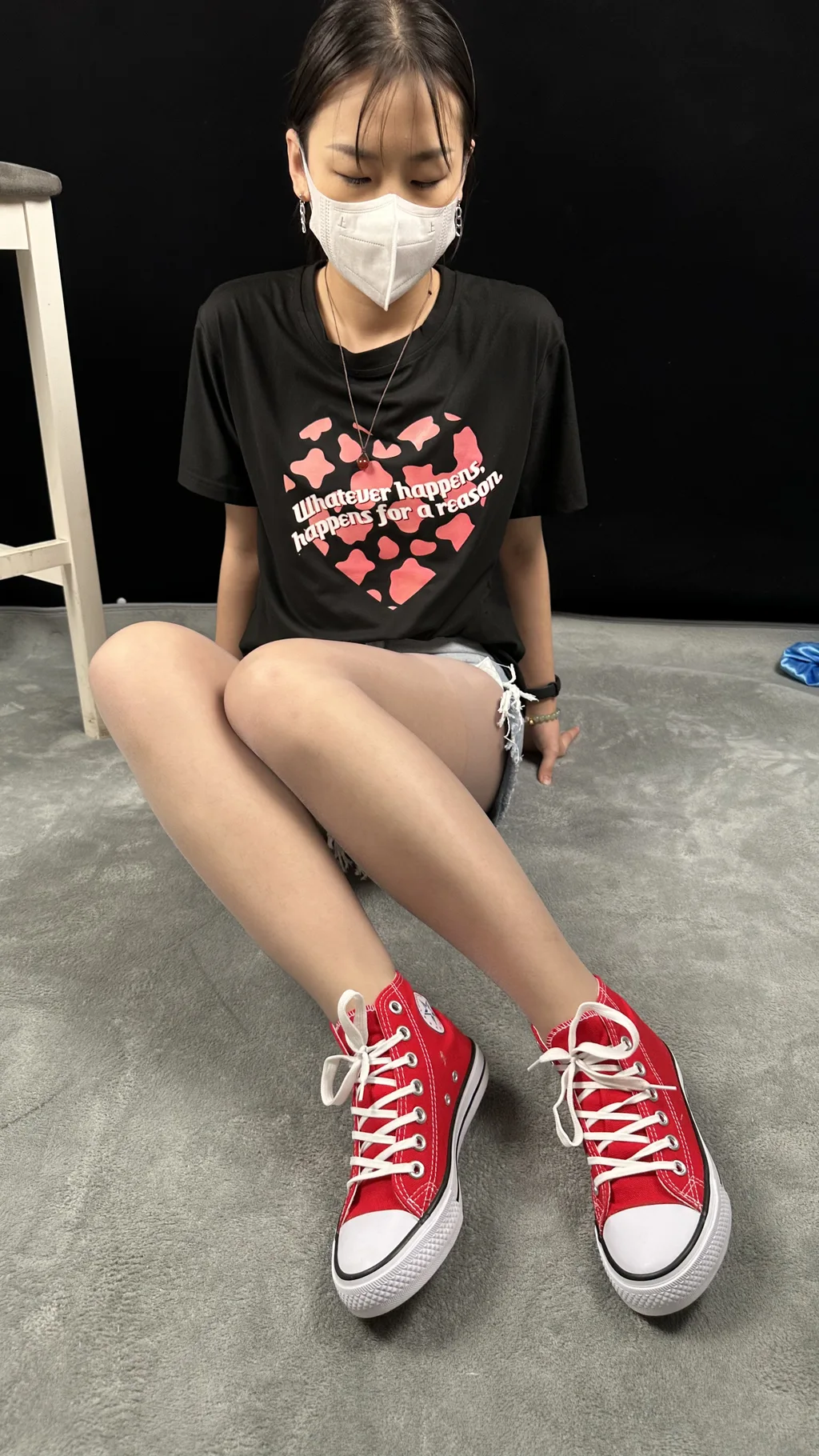 三禾摄影 NO.047 休闲短裤 肉丝 帆布鞋[183P/1V/1.48GB]插图2