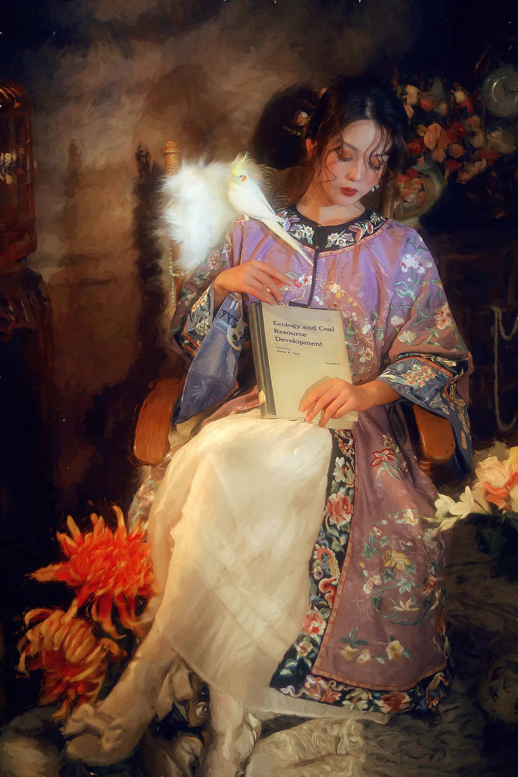 [YITUYU艺图语]2023.01.02 油画与清汉女 三函女_[24+1P/553MB]插图1