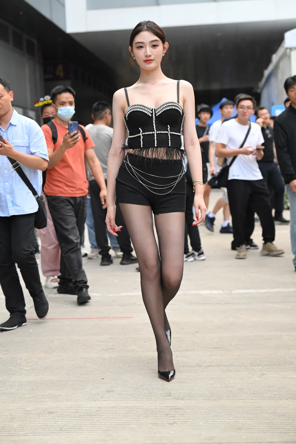 精选街拍作品 NO.6366 复古风黑色魅力[158P/402MB]插图2