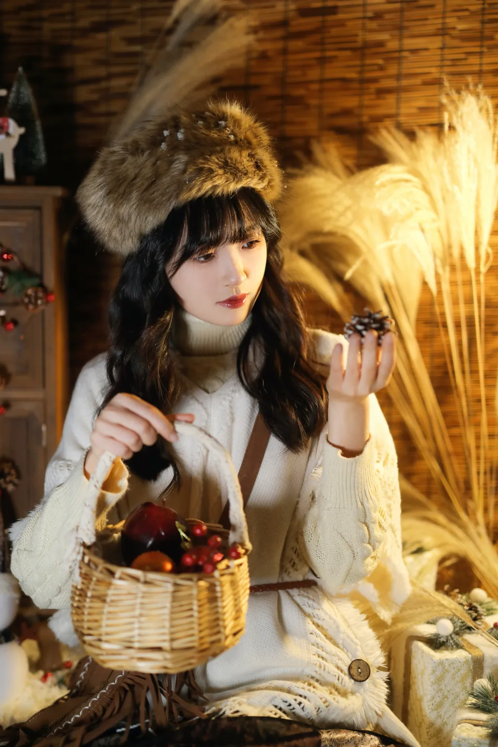 [YITUYU艺图语]2022.12.17 木屋的暖冬 忍海部[28+1P/265MB]插图2