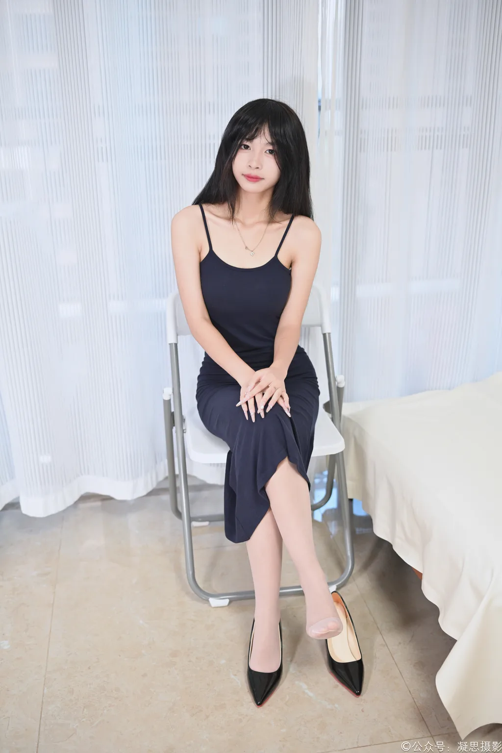 凝思摄影 NO.047 沅沅-连衣裙、丝袜、高跟鞋[120P/1V/4.72GB]插图2