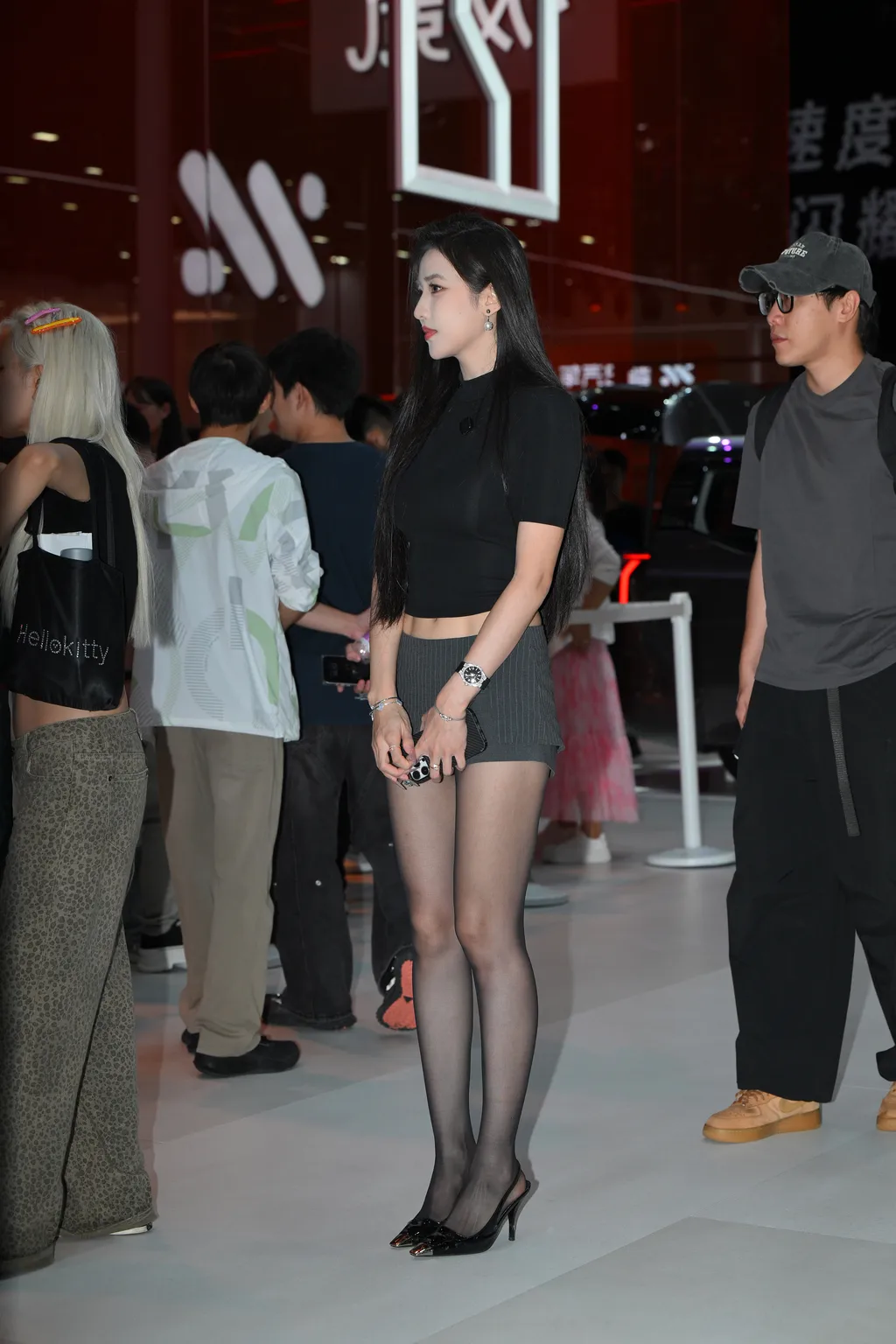 精选街拍作品 NO.6378 气质黑丝长发[59P/164MB]插图3