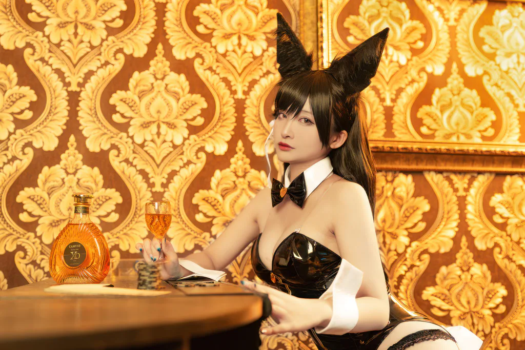 洛璃LoLiSAMA – 碧蓝航线 爱宕兔女郎[50P/625MB]插图3