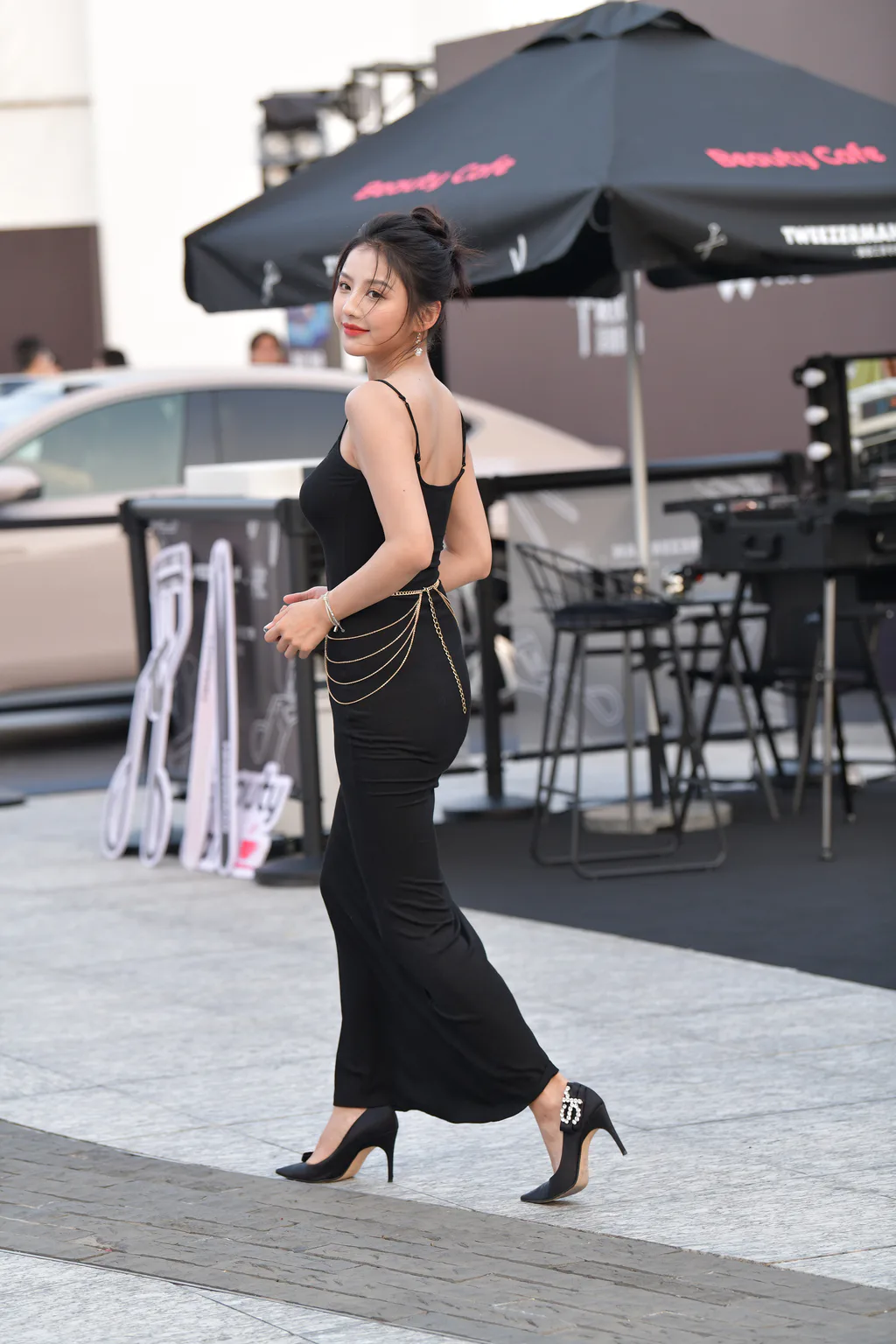 精选街拍作品 NO.6404 魅力黑色长裙[130P/348MB]插图3
