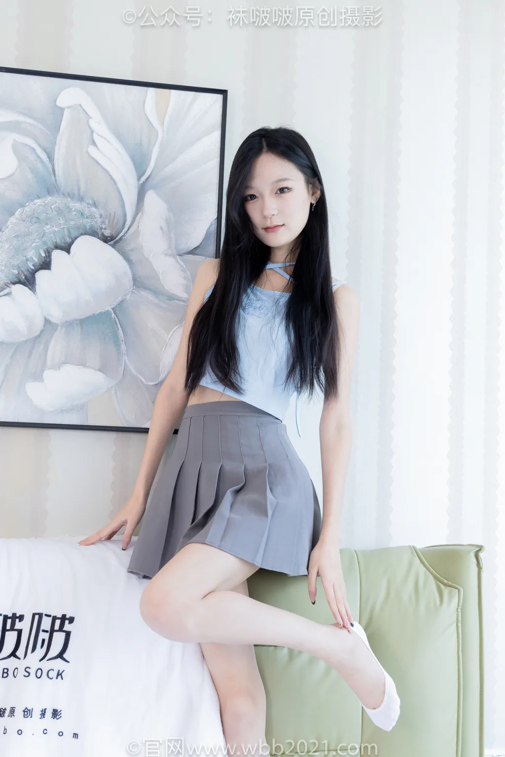 [BoBoSocks袜啵啵]NO.634 焦糖-两双凉鞋、薄黑丝、白船袜、裸足[152P/1V/6.92GB]插图3