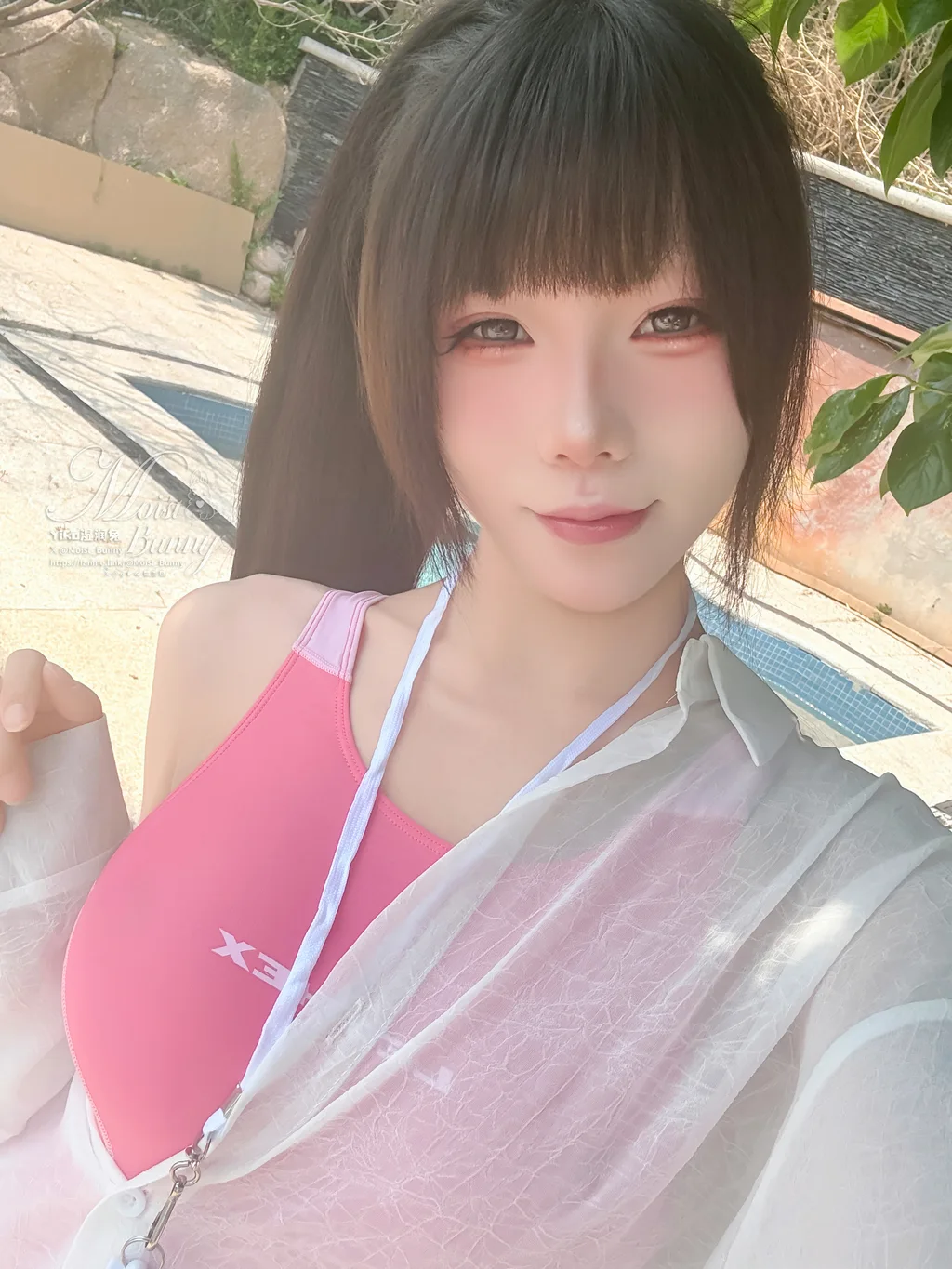 咬一口兔娘 – 2025泳装限定作 水泳部前辈[94P/1.07GB]插图3