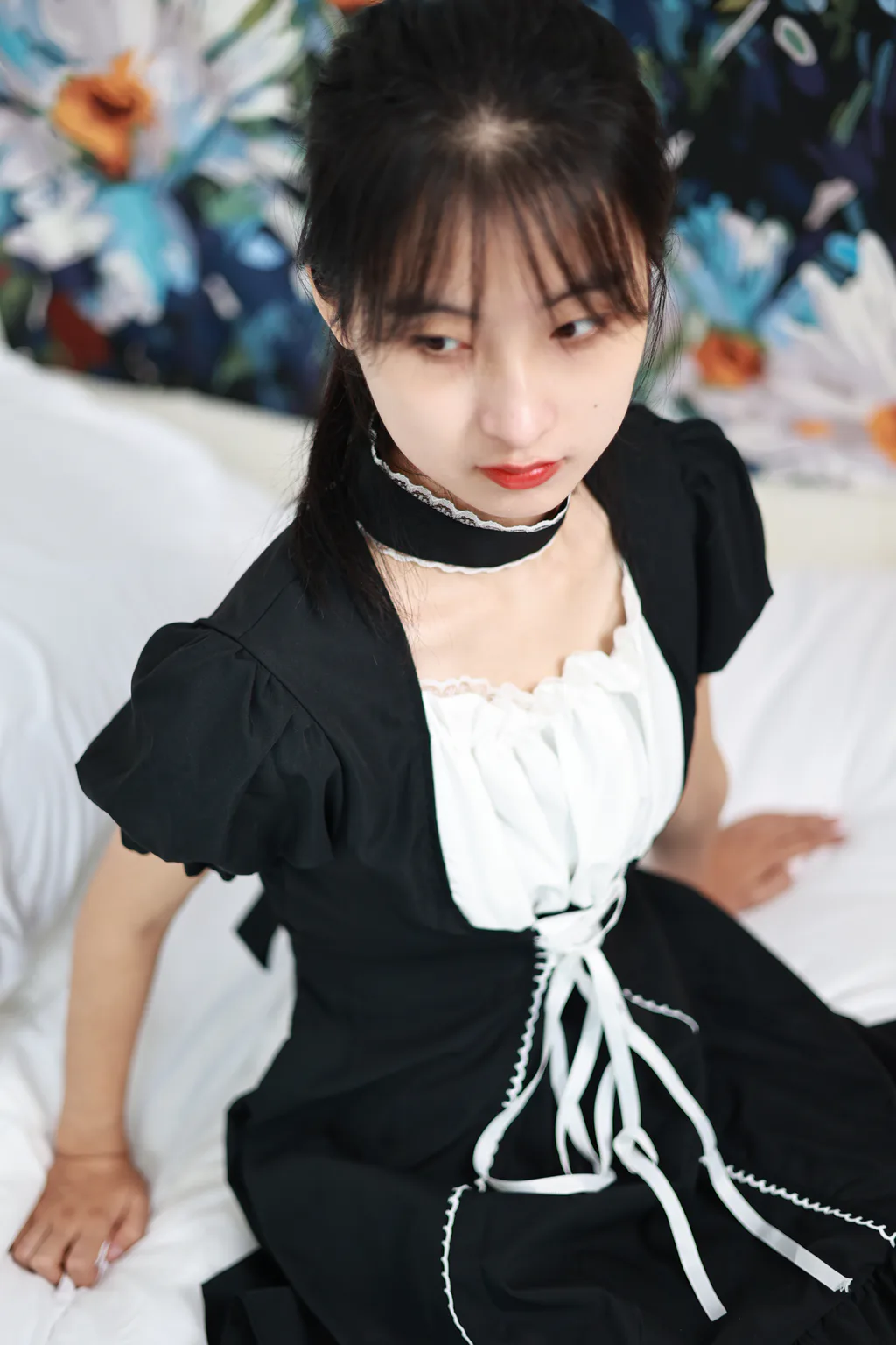 三禾摄影 NO.053 钕仆装 黑丝 小皮鞋[177P/1V/1.13GB]插图3