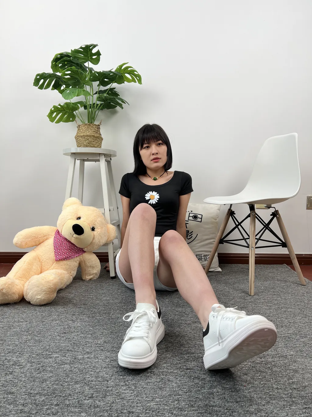 三禾摄影 NO.038 休闲短裤 棉袜 小白鞋[279P/1V/1.54GB]插图3