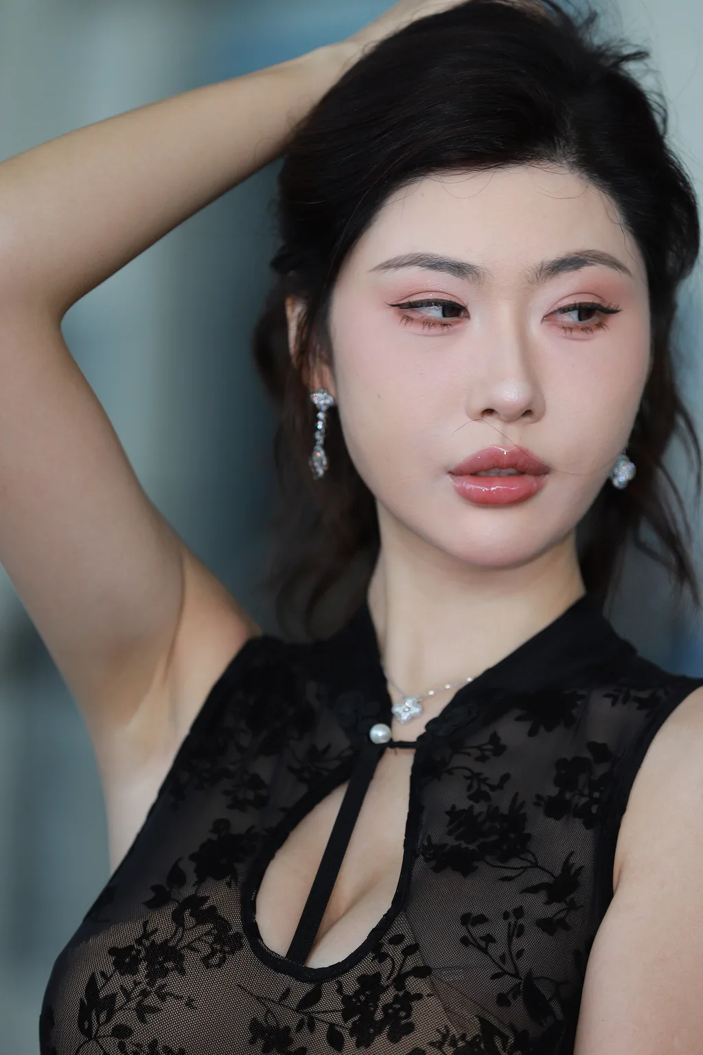 精选街拍作品 NO.6441 复古风黑裙[182P/174MB]插图