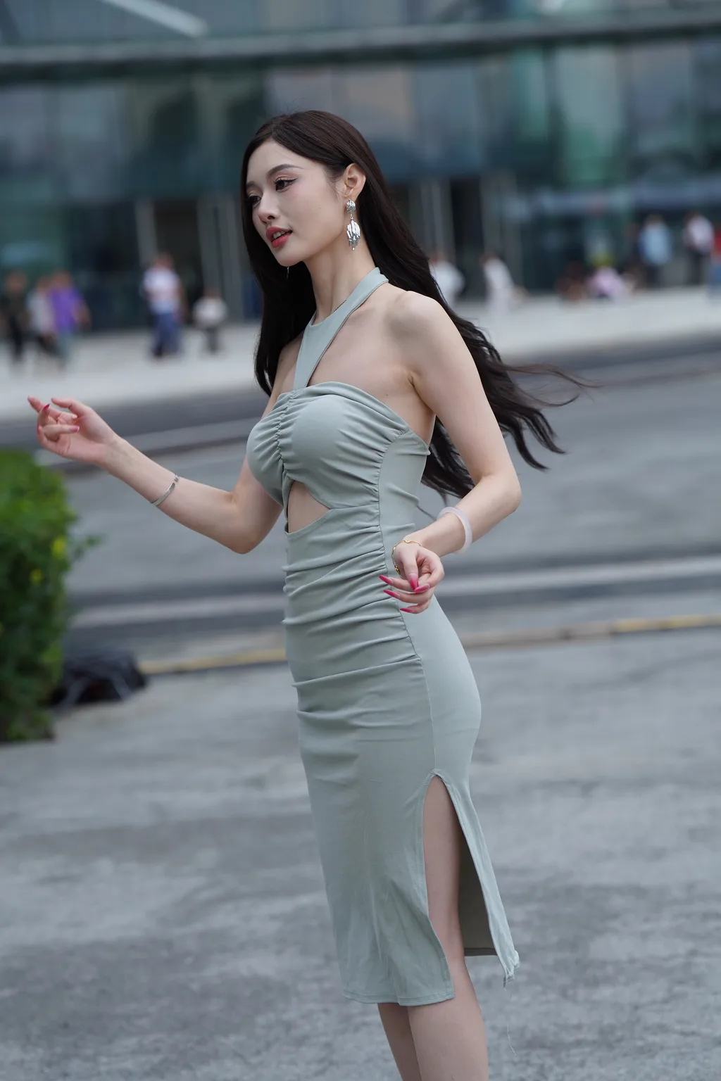 精选街拍作品 NO.6346 妩媚长裙女子[171P/588MB]插图