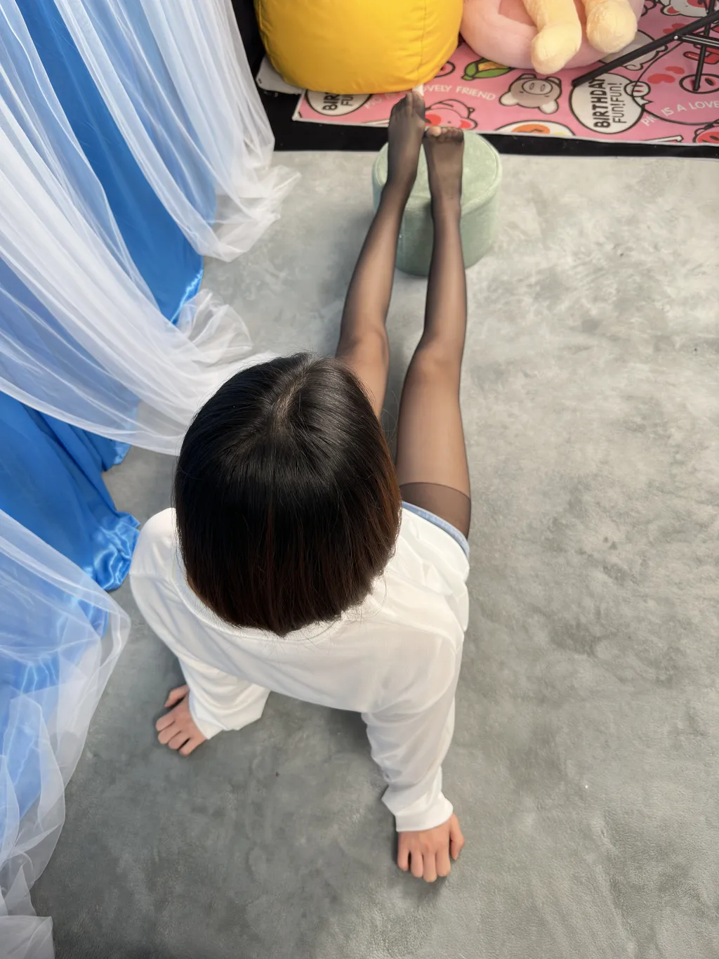 三禾摄影 NO.040 卫衣 休闲短裤 黑丝[147P/1.46GB]插图