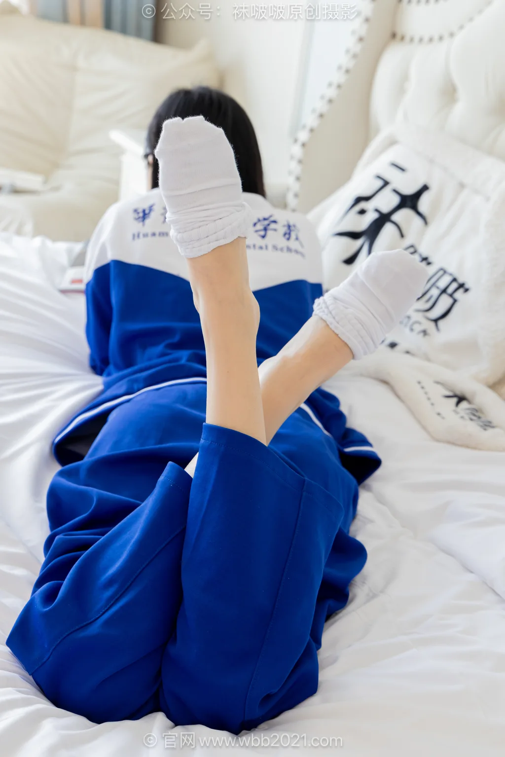 [BoBoSocks袜啵啵]NO.625 焦糖-板鞋、纯白棉袜、裸足、校服、半脱袜子[195P/1V/7.01GB]插图