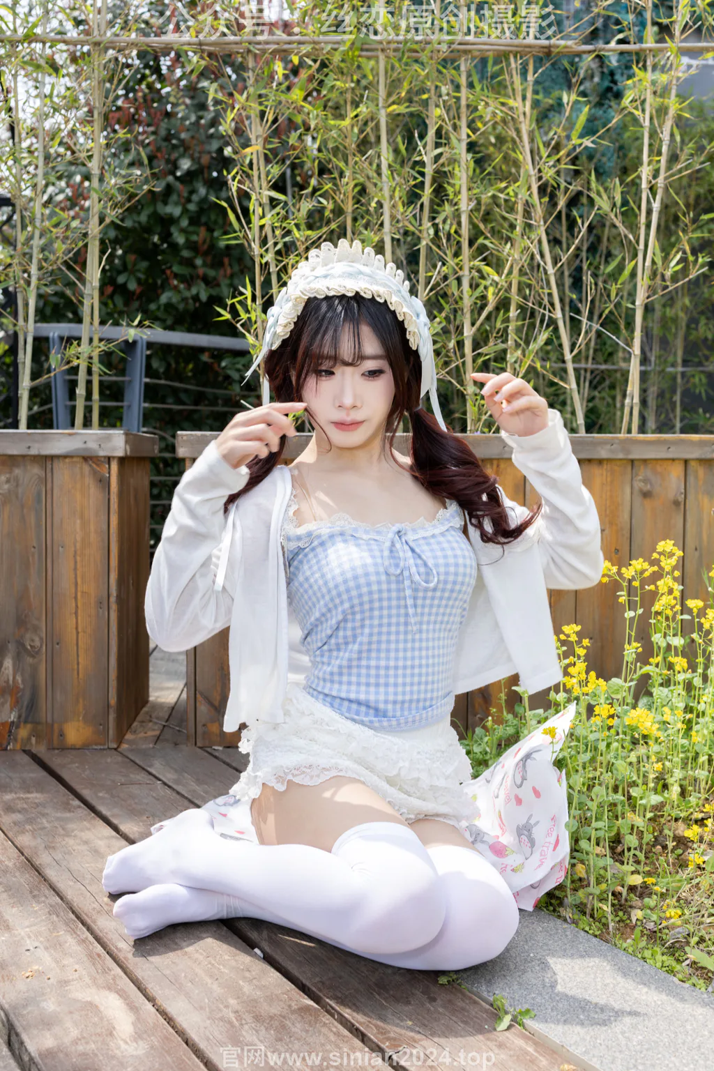 丝恋摄影 NO.007 小梦-白色JK 超短裙 白色丝袜 黑色皮鞋[285P/1V/3.17GB]插图