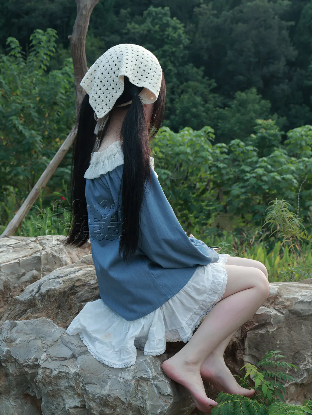 小羊蛋卷 河畔游玩[14P/150M]插图1